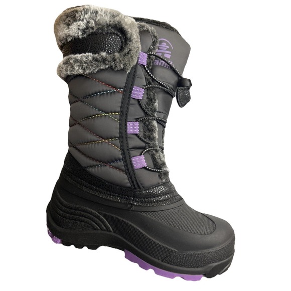 Kamik‎ girls snow boots Toddler Size 11 - Picture 7 of 13